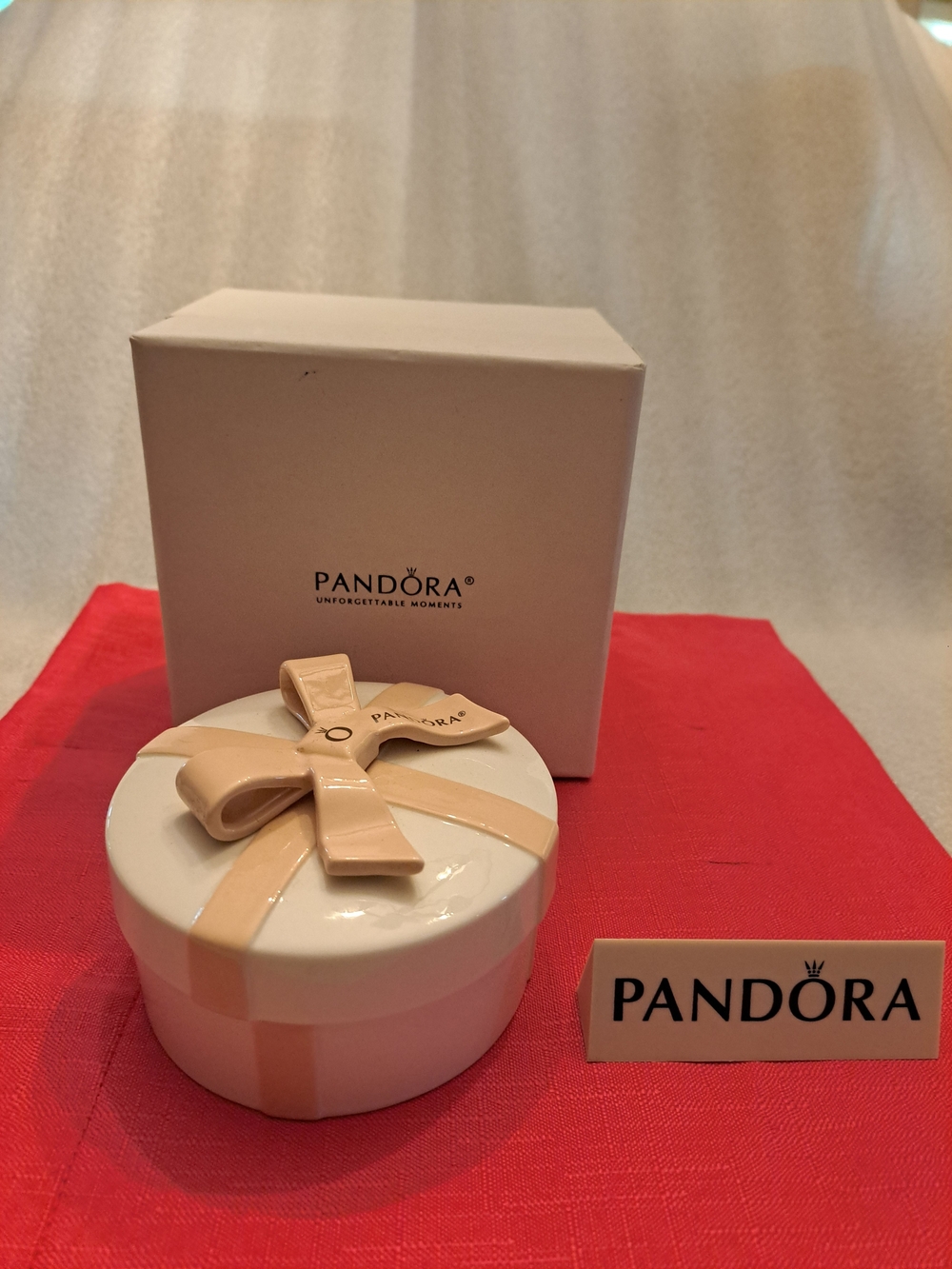 Pandora Cream & Beige Gift Box - Women Bath & Body